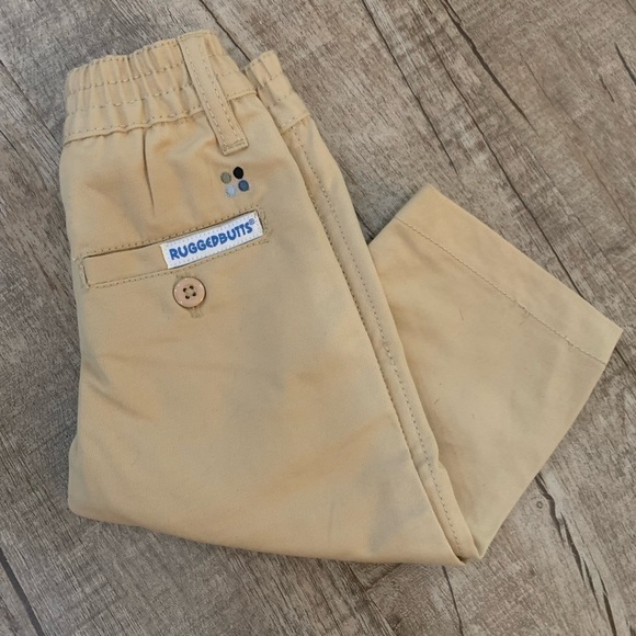 Khaki Rugged Butts Pants - Picture 1 of 6